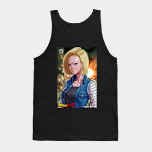 Android 18 Tank Top